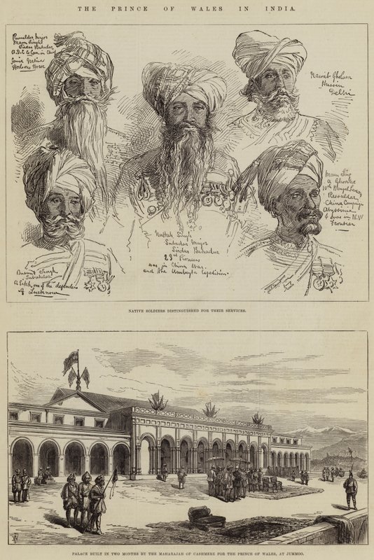The Prince of Wales in India by Thomas W. Wood