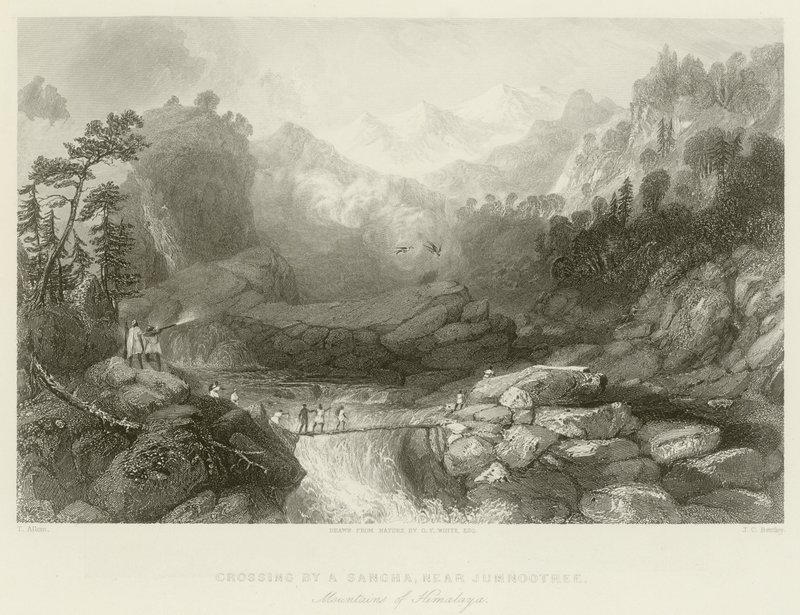 Crossing by a Sangha by Thomas Allom