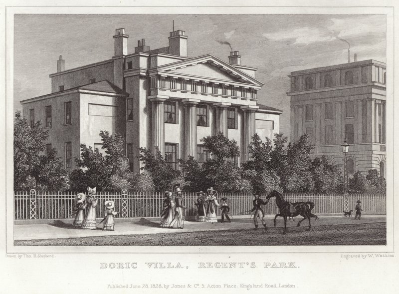 Doric villa in Regent