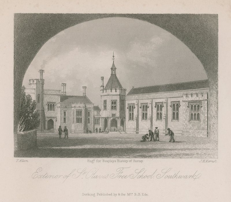 Exterior of St Olave