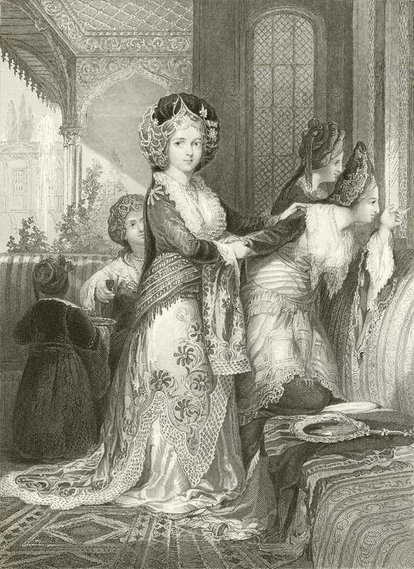 The Favorite Odalique by Thomas Allom