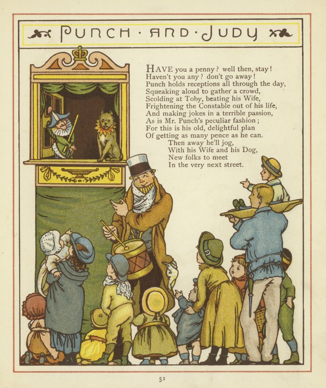 Punch and Judy by Thomas Crane