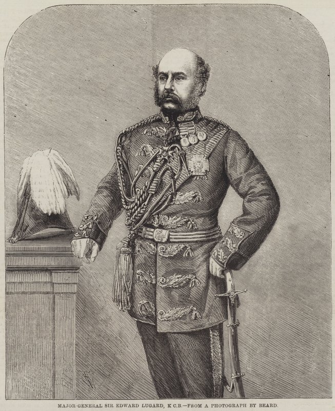 Major-General Sir Edward Lugard, KCB by Thomas Harrington Wilson