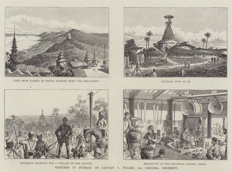 Sketches in Burmah by Thomas Harrington Wilson