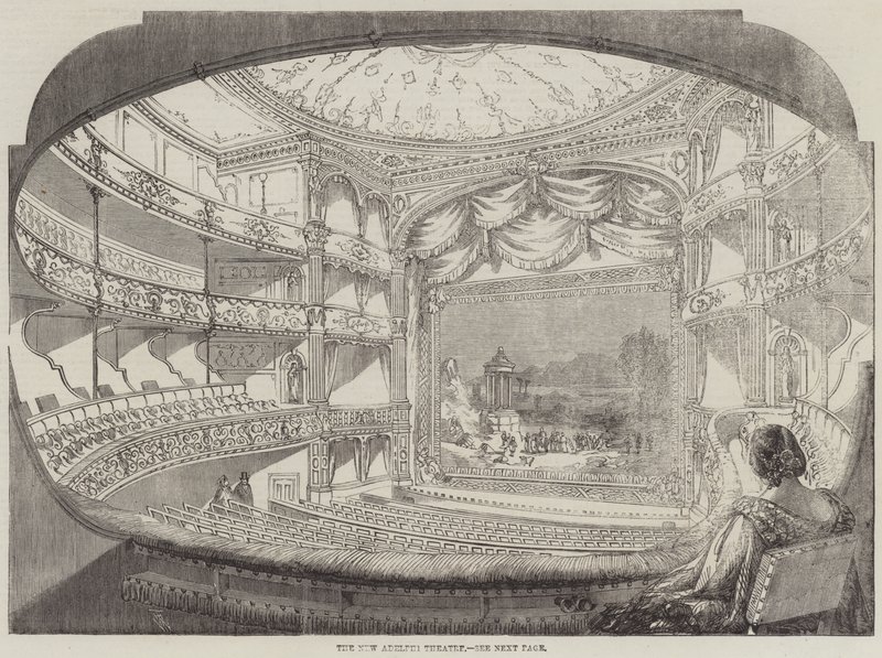 The New Adelphi Theatre by Thomas Harrington Wilson