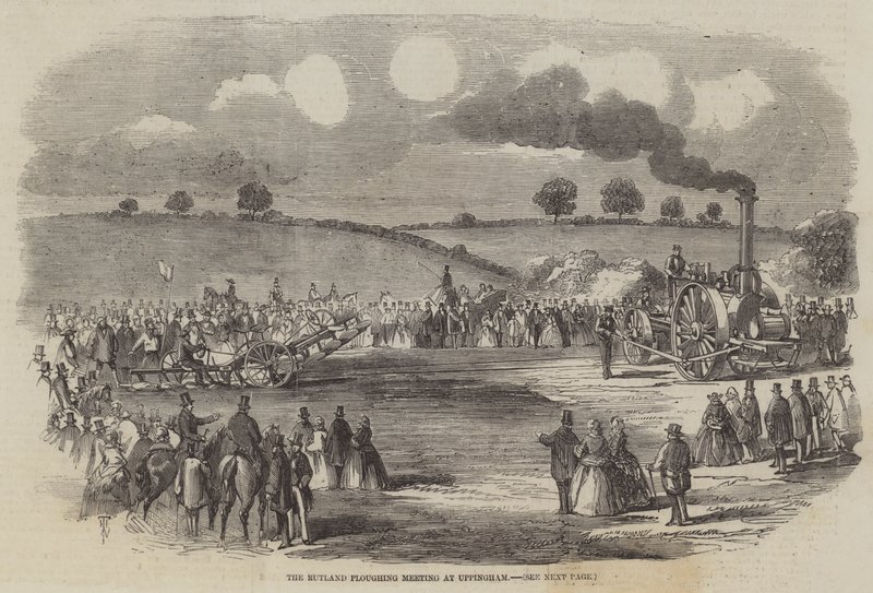 The Rutland Ploughing Meeting at Uppingham by Thomas Harrington Wilson