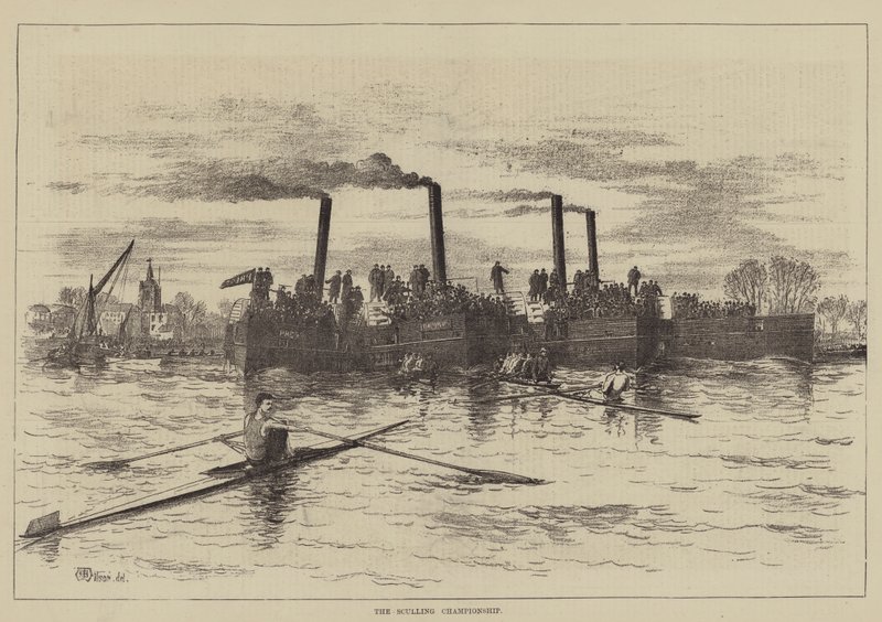 The Sculling Championship by Thomas Harrington Wilson