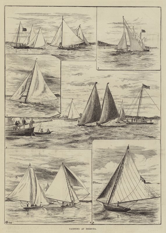 Yachting at Bermuda by Thomas Harrington Wilson