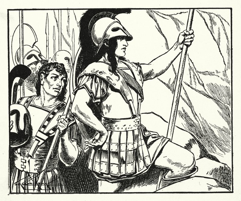 Leonidas by Thomas Heath Robinson