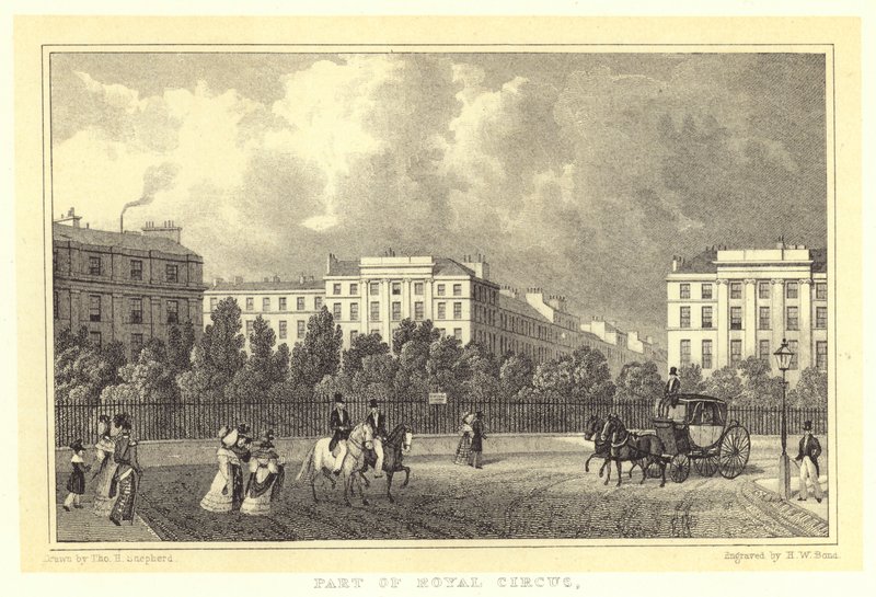 Part of Royal Circus by Thomas Hosmer (after) Shepherd