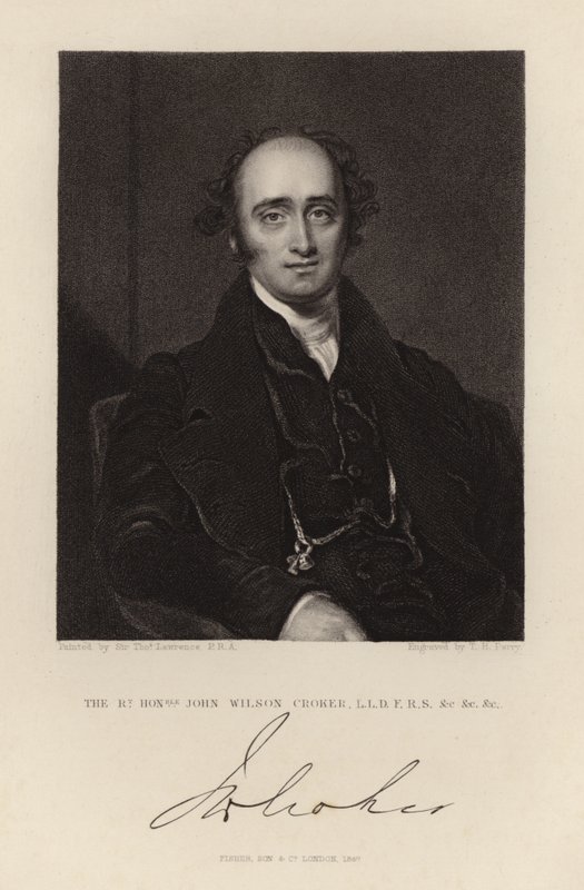 John Wilson Croker by Thomas Lawrence