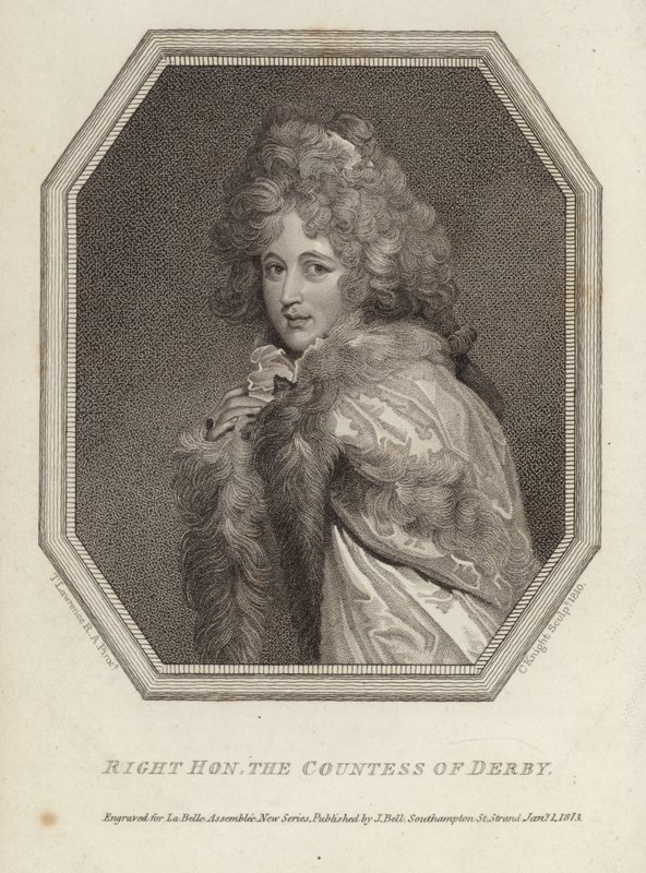 Right Honourable Countess of Derby by Thomas Lawrence