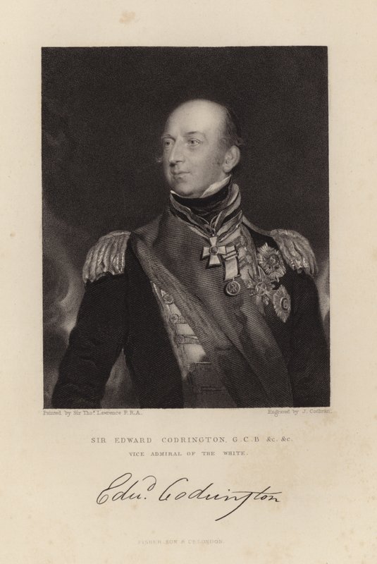 Sir Edward Codrington by Thomas Lawrence