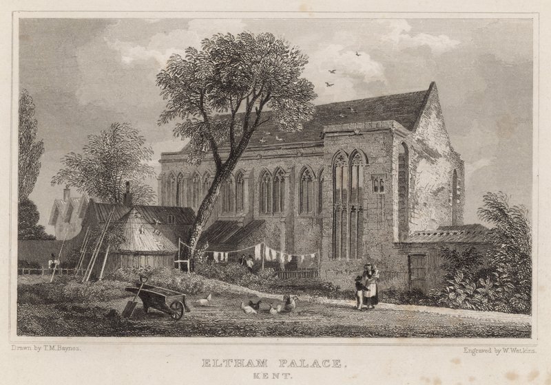 Eltham Palace, Kent by Thomas Mann Baynes