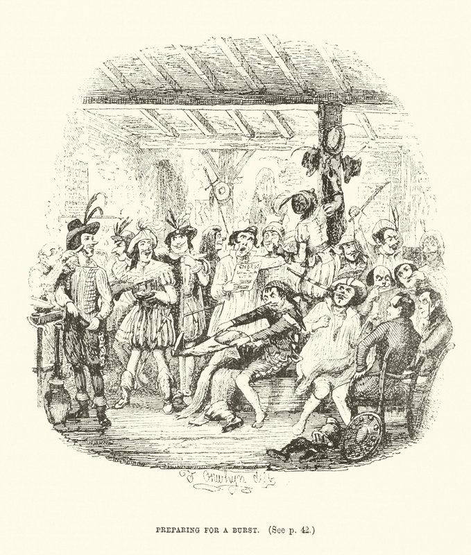 Illustration for Valentine Vox by Thomas Onwhyn