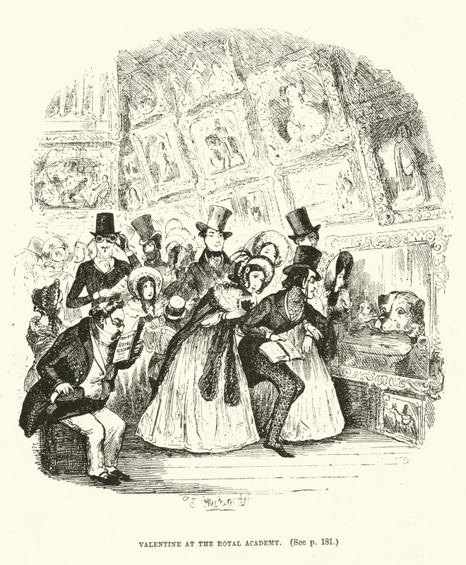 Illustration for Valentine Vox by Thomas Onwhyn