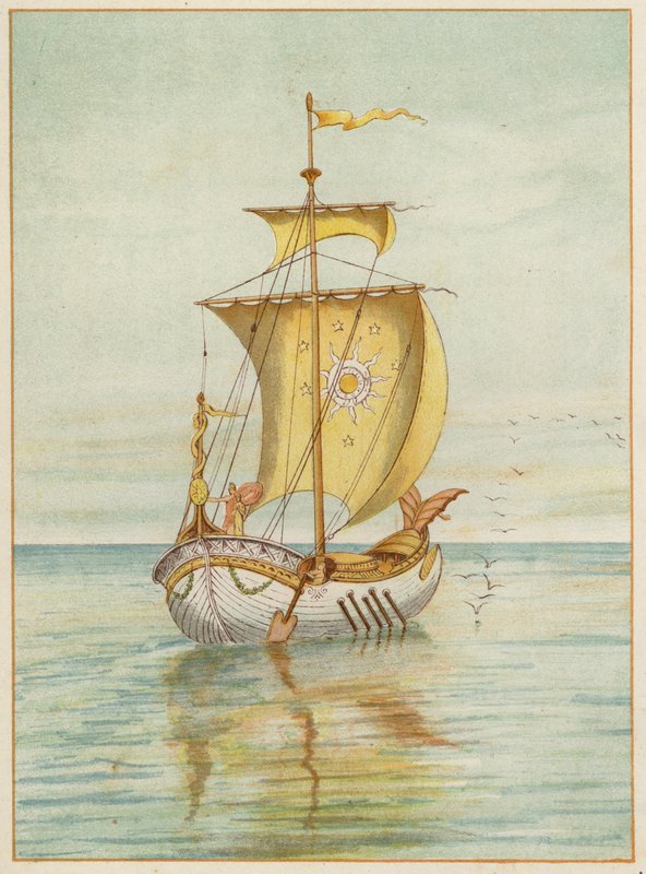 Perseus and Andromeda afloat by Thomas Ralph Spence