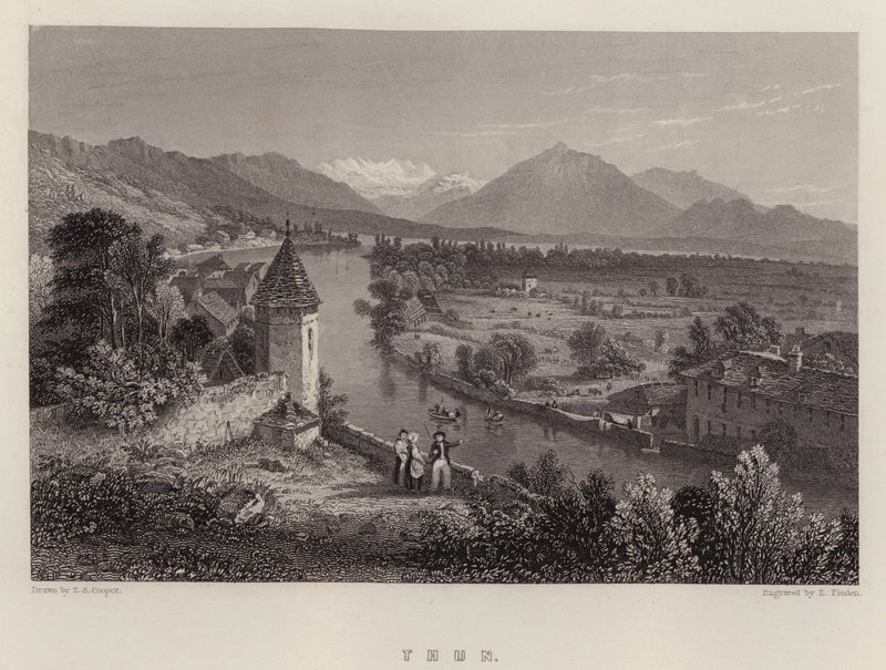Thun by Thomas Sidney (after) Cooper