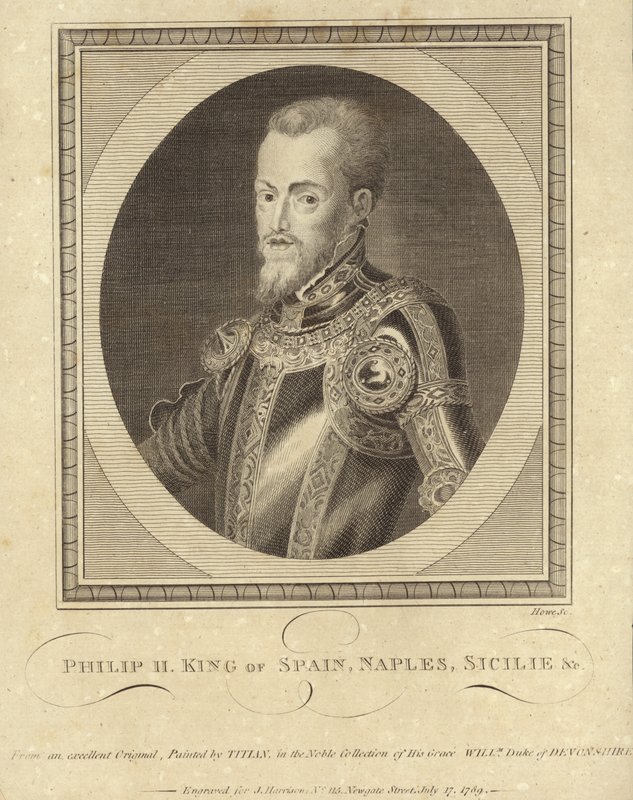 King Philip II of Spain by Tiziano Vecelli