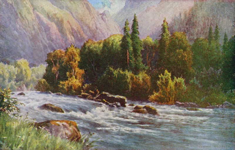 Gorge of the Sind Valley at Guggangir by Unbekannt Unbekannt