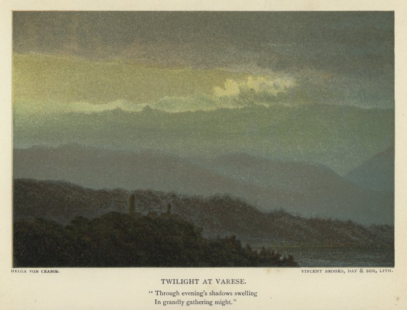 Twilight at Varese by Unbekannt Unbekannt
