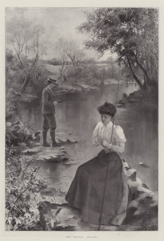 The Gentle Angler by Valentine Davis