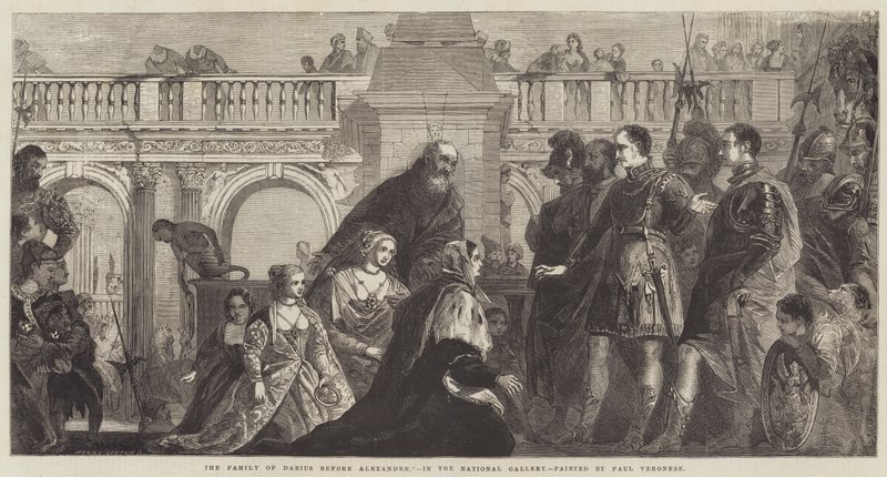 The Family of Darius before Alexander by Paolo Veronese