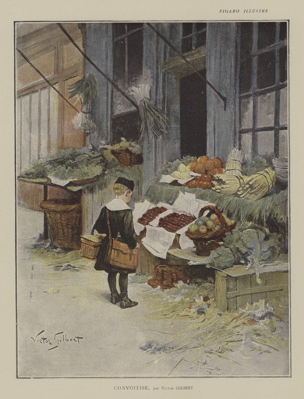 Covetousness by Victor Gabriel Gilbert