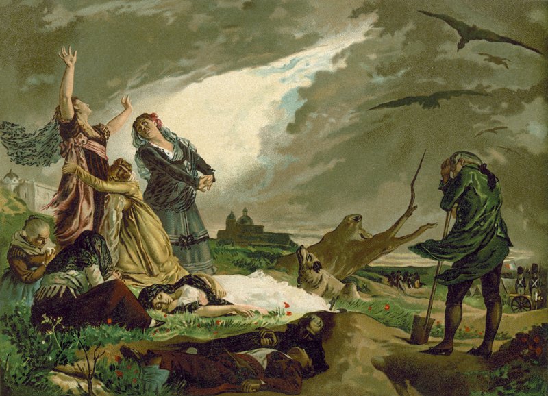 The 3rd of May 1808 by Vincente Gonzalez Palmaroli
