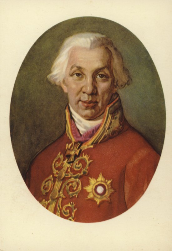 Gavrila Derzhavin, Russian Poet by Vladimir Lukich Borovikovsky