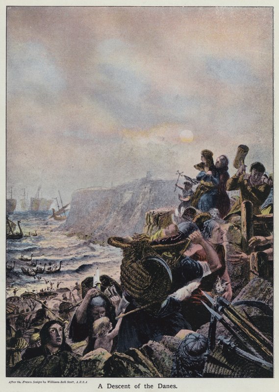 A Descent of the Danes by W. Bell Scott