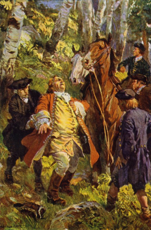 Illustration for Kidnapped by W.R.S. (after) Stott