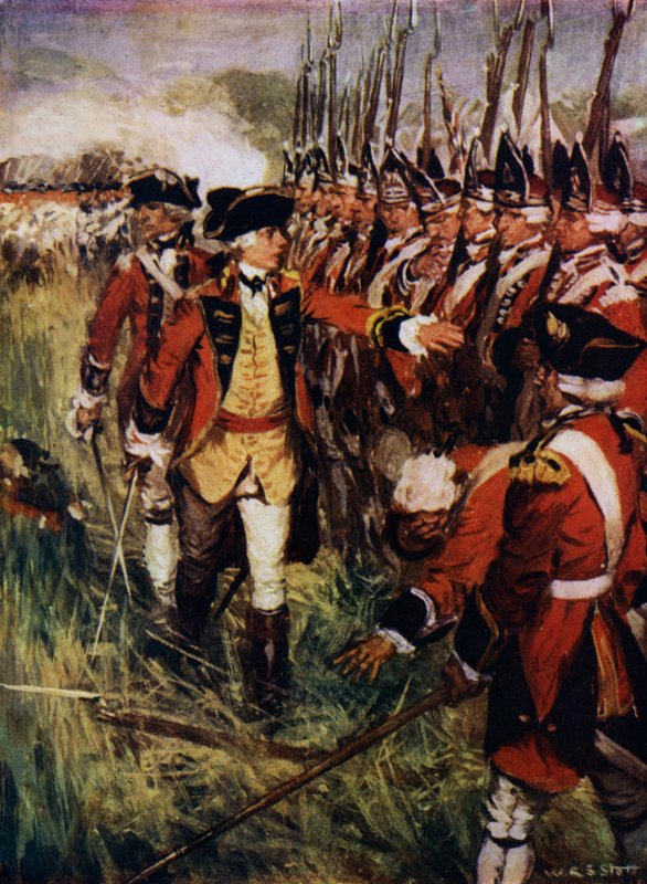 Wolfe at Quebec by W.R.S. (after) Stott