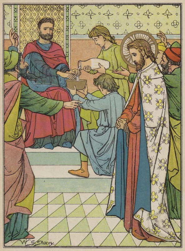 Our Lord before Pilate by W.S. Stacey