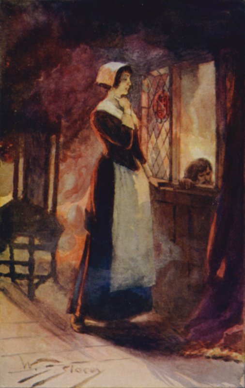 She Never Thought to Look Behind Her by W.S. Stacey