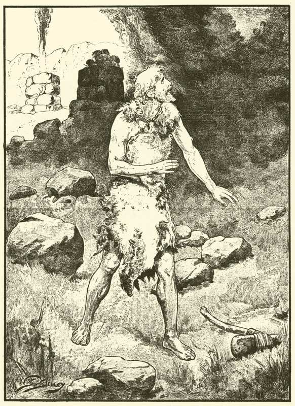 Cain hears the voice of God by W.S. Stacey