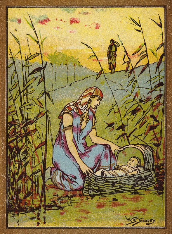 The Finding of Moses by W.S. Stacey