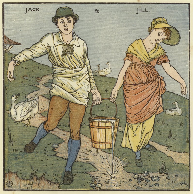 Jack and Jill by Walter Crane