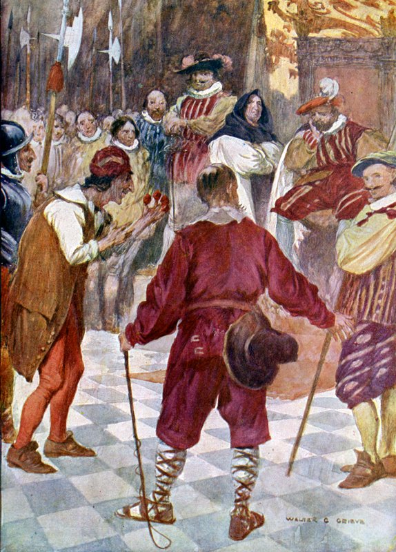 Illustration for Don Quixote by Walter Grieve