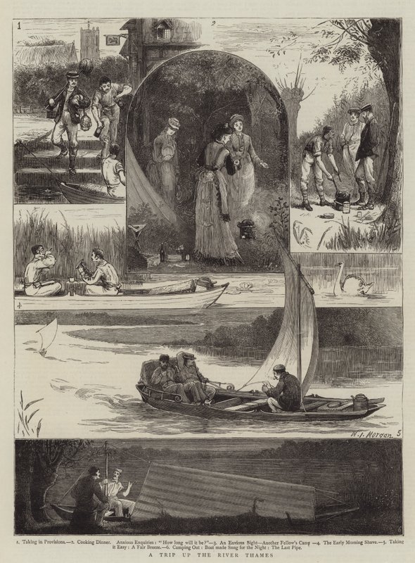 A Trip up the River Thames by Walter Jenks Morgan