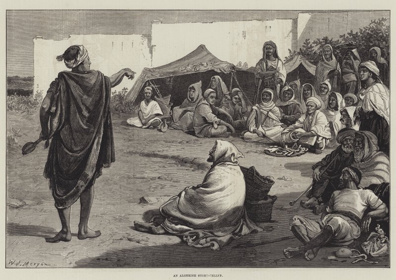 An Algerine Story-Teller by Walter Jenks Morgan