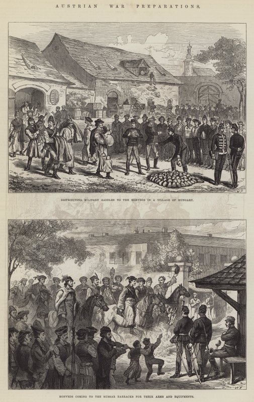 Austrian War Preparations by Walter Paget