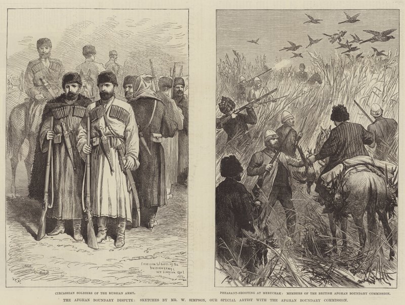The Afghan Boundary Dispute by Walter Paget