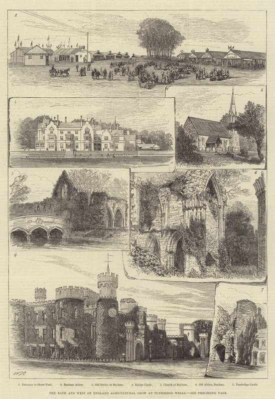 The Bath and West of England Agricultural Show at Tunbridge Wells by Walter Paget