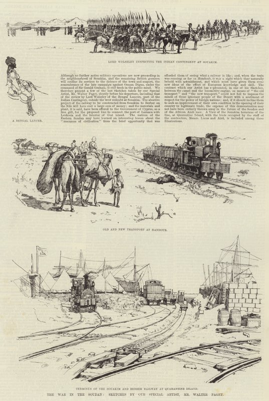 The War in the Soudan by Walter Paget