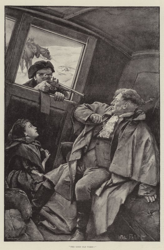 The Good Old Times! by Walter Stanley Paget