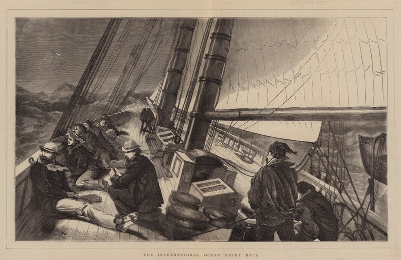 The International Ocean Yacht Race by Walter William May