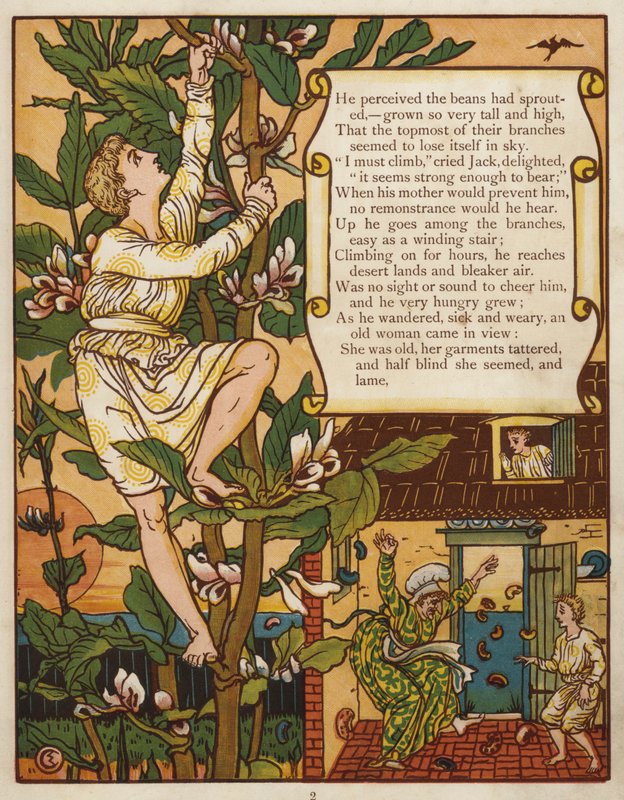 Jack and the Beanstalk by Walter Crane