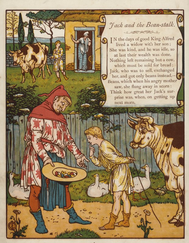 Jack and the Beanstalk by Walter Crane