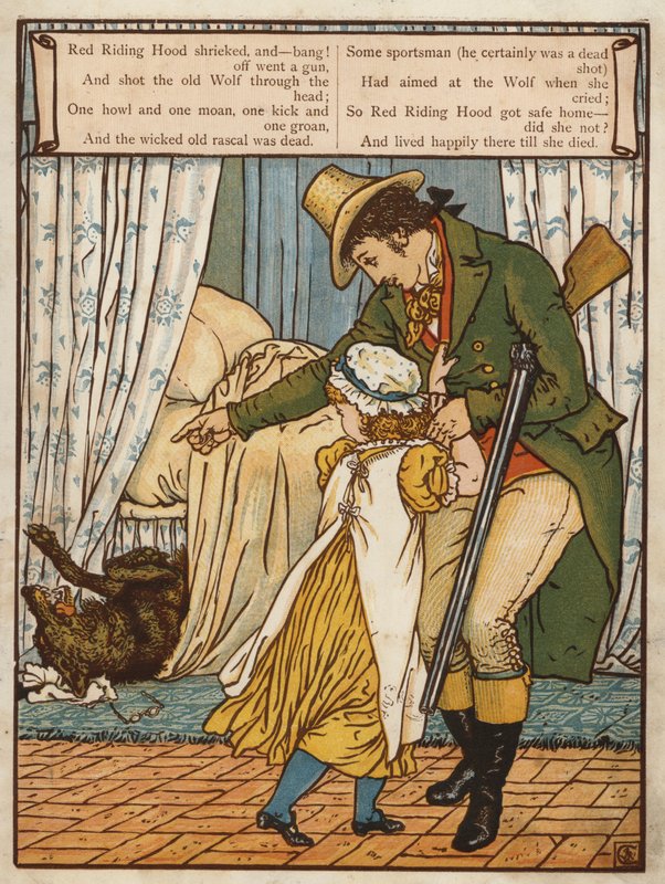 Red Riding Hood by Walter Crane